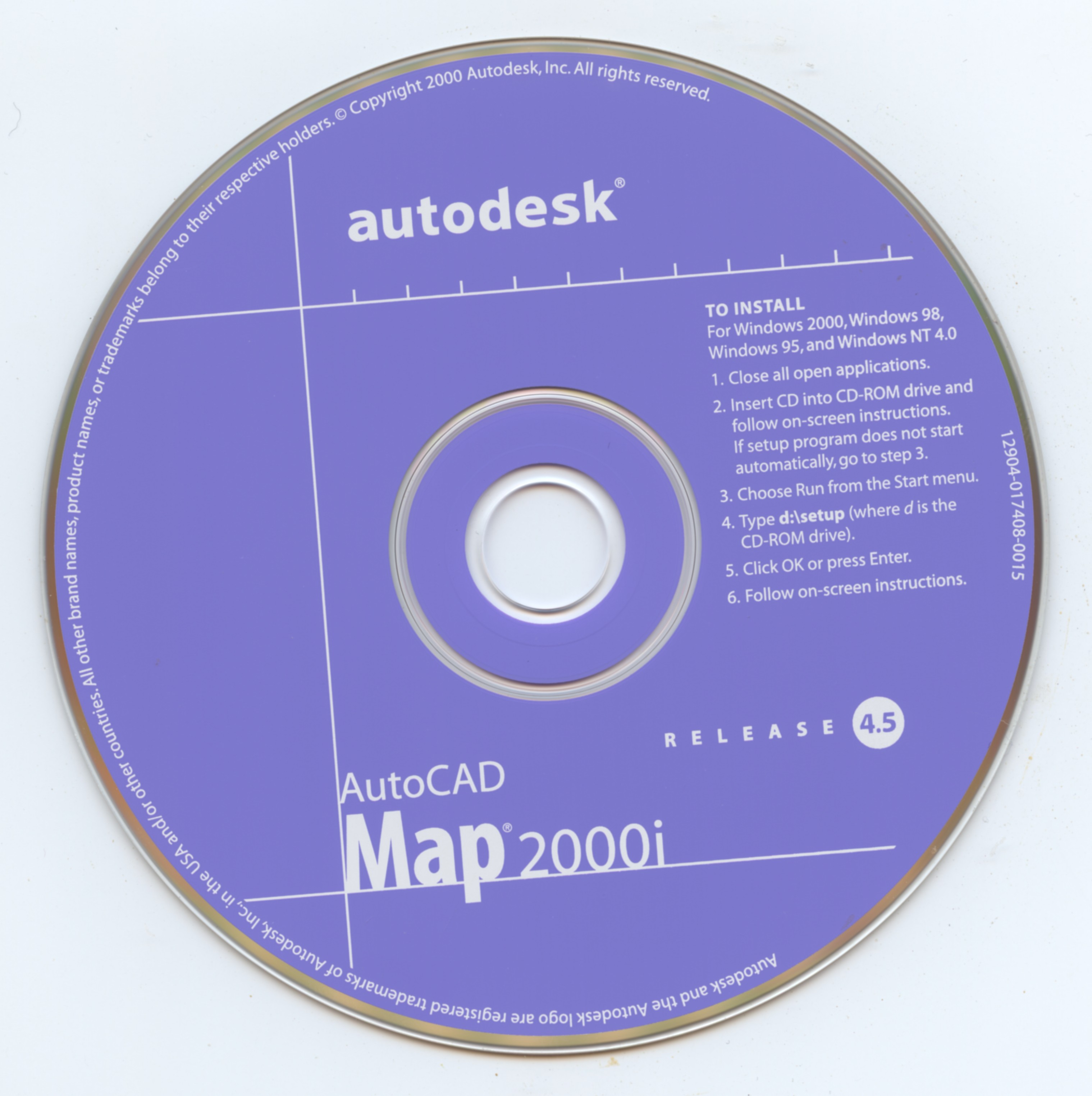 Autodesk AutoCAD Map 2000i (Release 4.5) (Autodesk)(2000)(12904 017408